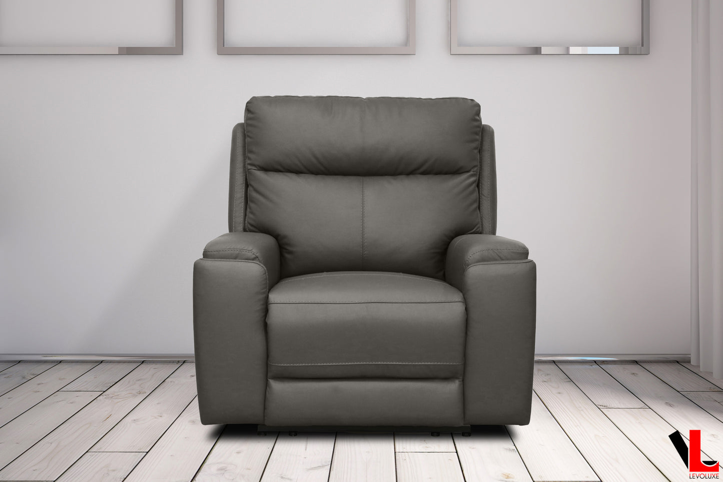 Arlo 41.3" Power Reclining Chair with Power Headrest in Leather Match - Available in 2 Colours