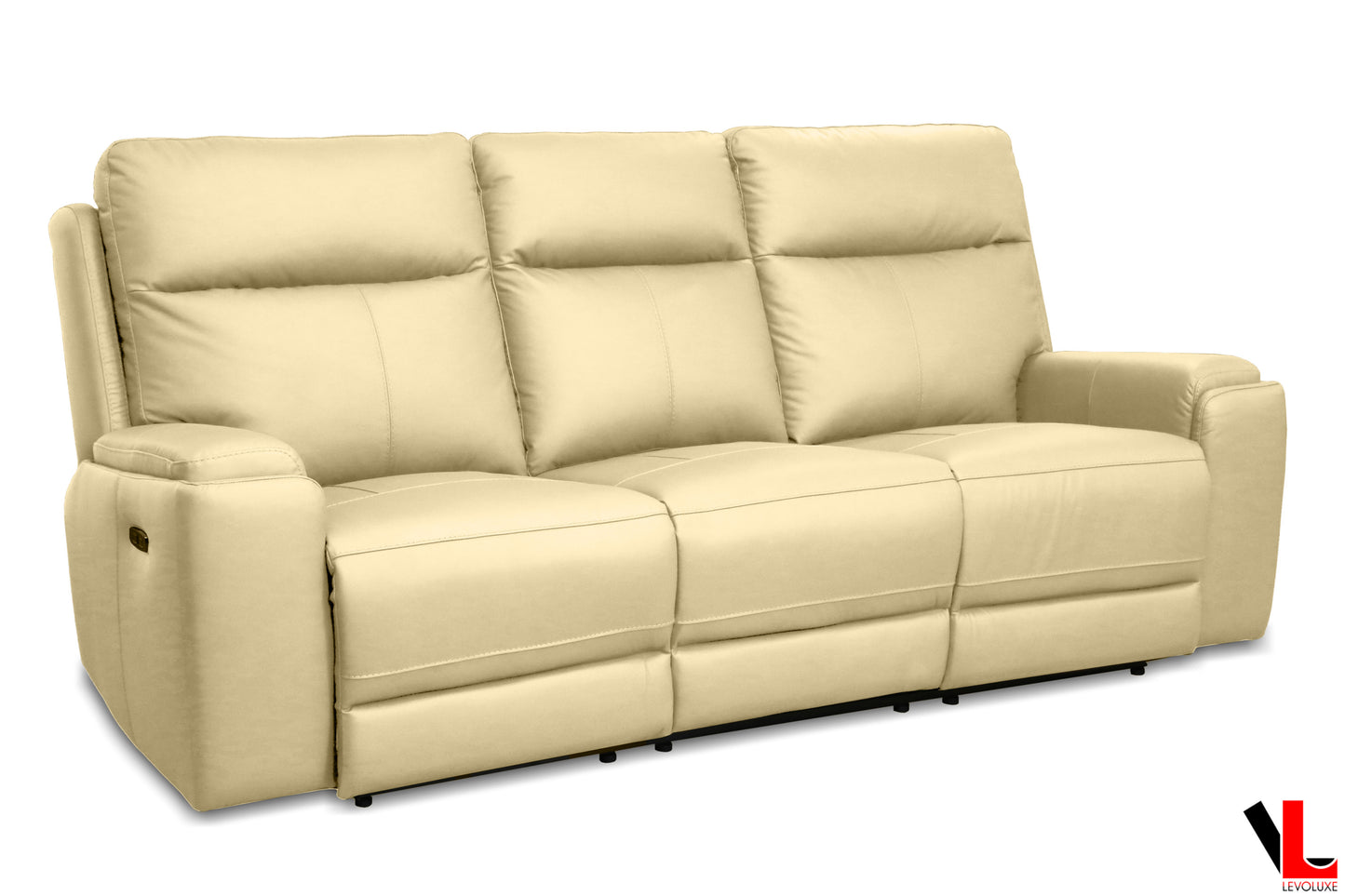 Arlo 87" Power Reclining Sofa with Power Headrest in Leather Match - Available in 2 Colours