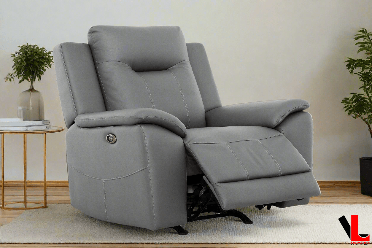 Levoluxe Chair Avante 41" Jaxxon Steel Power Rocker Reclining Chair