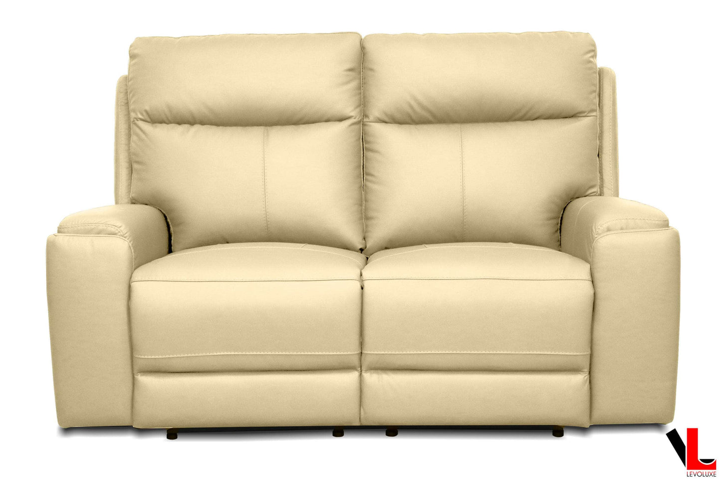 Levoluxe Sofa Set Arlo 2 Piece Power Reclining Sofa and Loveseat Set with Power Headrests in Leather Match - Available in 2 Colours