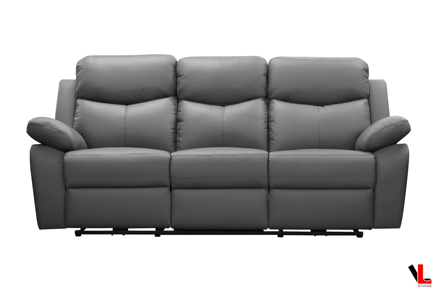 Levoluxe Sofa Set Aveon 2 Piece Pillow Top Arm Reclining Sofa and Loveseat Set in Leather Match - Available in 2 Colours