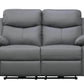 Pending - Levoluxe Aveon 2 Piece Pillow Top Arm Reclining Sofa and Loveseat Set in Leather Match - Available in 2 Colours