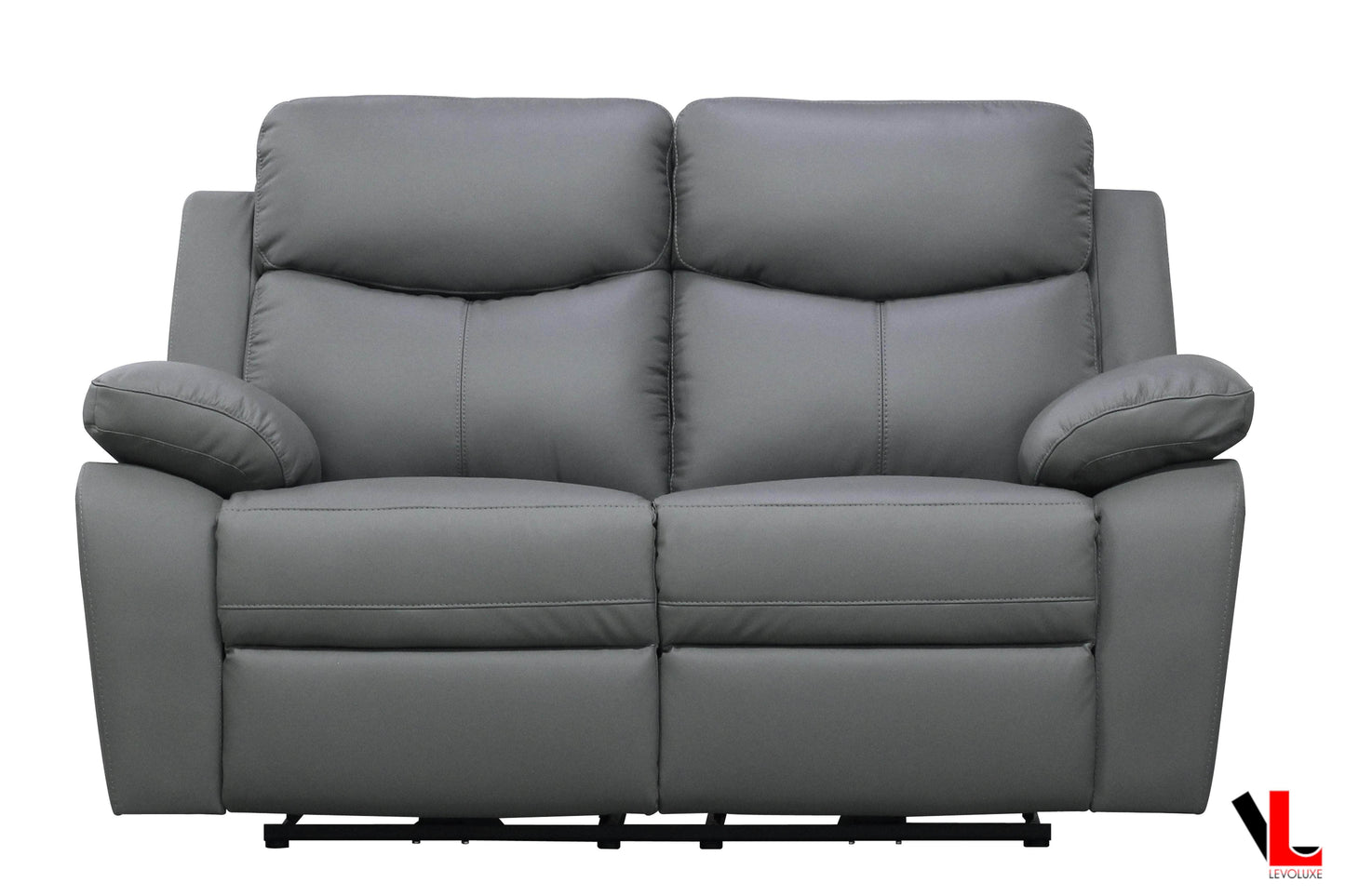 Pending - Levoluxe Aveon 3 Piece Pillow Top Arm Reclining Sofa, Loveseat and Chair Set in Leather Match - Available in 2 Colours