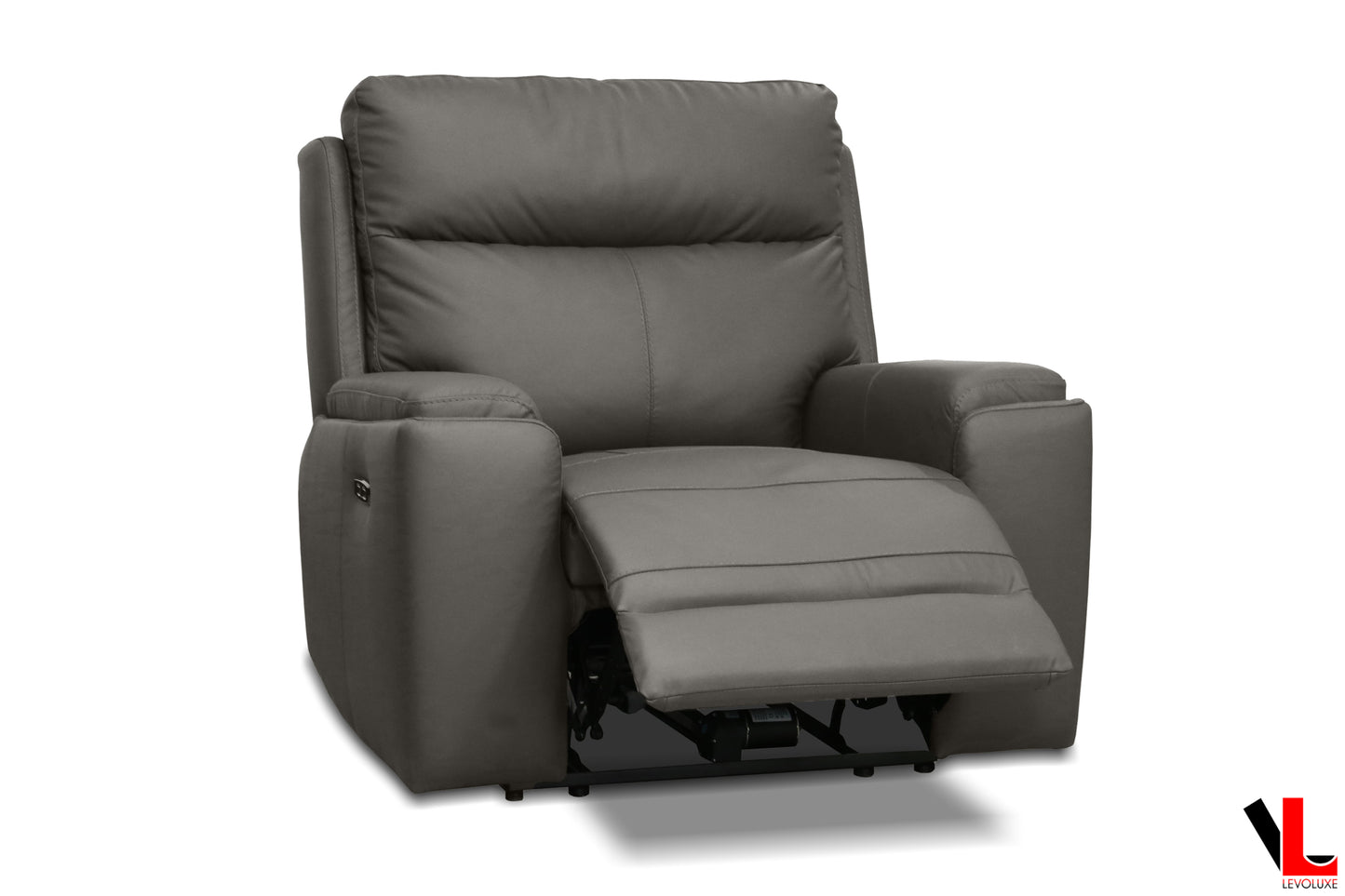 Arlo 41.3" Power Reclining Chair with Power Headrest in Leather Match - Available in 2 Colours