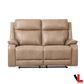 Levoluxe Brindle 60" Leather Match Power Reclining 2 Seater Loveseat, image 17