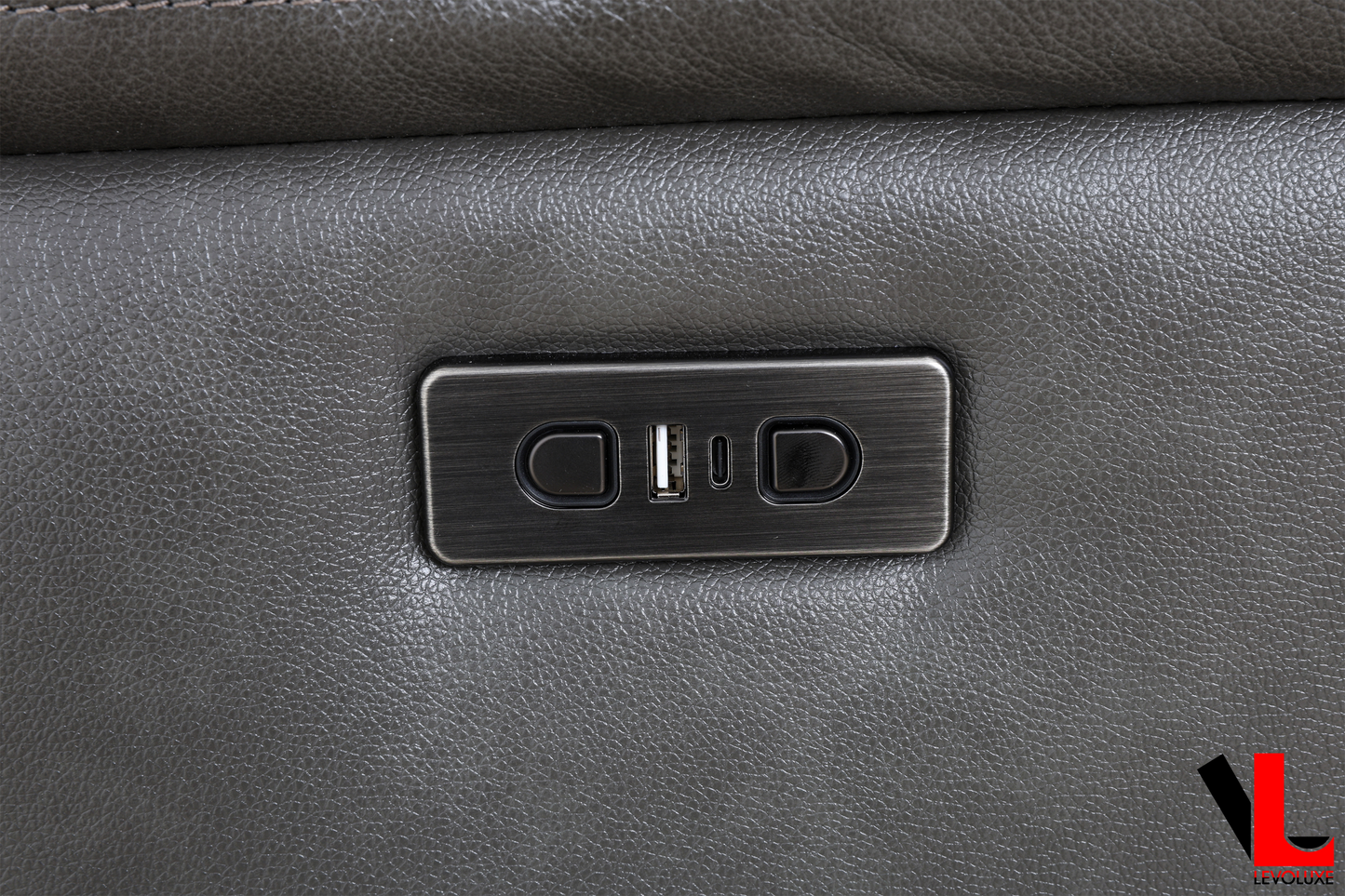 Carter 35" Power Reclining Chair in Leather Match - Available in 2 Colours