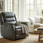 Carter 35" Power Reclining Chair in Leather Match - Available in 2 Colours