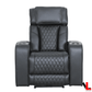 Levoluxe Colton 37" Leather Match Power Glider Reclining Chair with Power Headrest, Cupholders and Storage, image 5