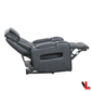 Levoluxe Colton 37" Leather Match Power Glider Reclining Chair with Power Headrest, Cupholders and Storage, image 6