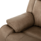Levoluxe Chair Brindle 36.5" Leather Match Swivel Glider Reclining Chair - Available in 2 Colours