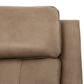 Levoluxe Chair Brindle 36.5" Leather Match Swivel Glider Reclining Chair - Available in 2 Colours