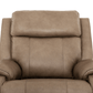 Levoluxe Chair Brindle 36.5" Leather Match Swivel Glider Reclining Chair - Available in 2 Colours