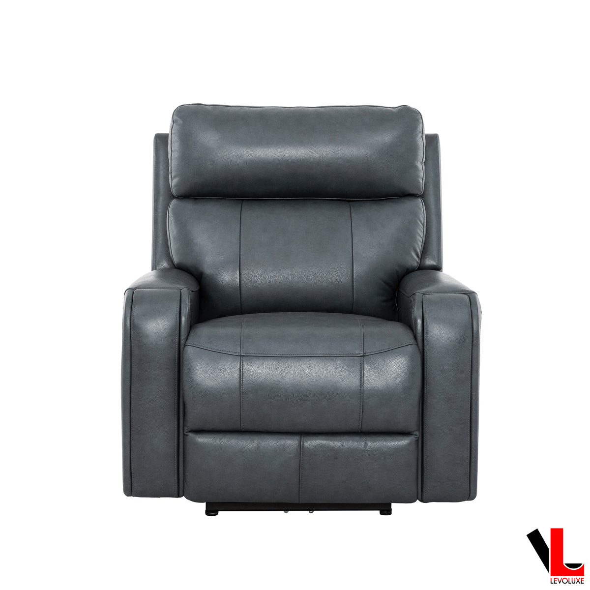 Levoluxe Cavron 37" Leather Match Power Glider Reclining Chair with Power Headrest, image 17
