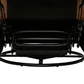Levoluxe Chair Cavron 37" Leather Match Swivel Glider Reclining Chair - Available in 2 Colours
