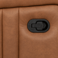 Levoluxe Chair Cavron 37" Leather Match Swivel Glider Reclining Chair - Available in 2 Colours