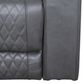 Levoluxe Chair Colton 37" Leather Match Swivel Glider Reclining Chair - Available in 2 Colours