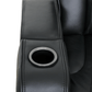 Levoluxe Chair Colton 37" Leather Match Swivel Glider Reclining Chair - Available in 2 Colours