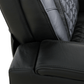 Levoluxe Chair Colton 37" Leather Match Swivel Glider Reclining Chair - Available in 2 Colours