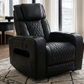 Levoluxe Chair Colton 37" Leather Match Swivel Glider Reclining Chair - Available in 2 Colours