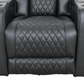 Levoluxe Chair Colton 37" Leather Match Swivel Glider Reclining Chair - Available in 2 Colours