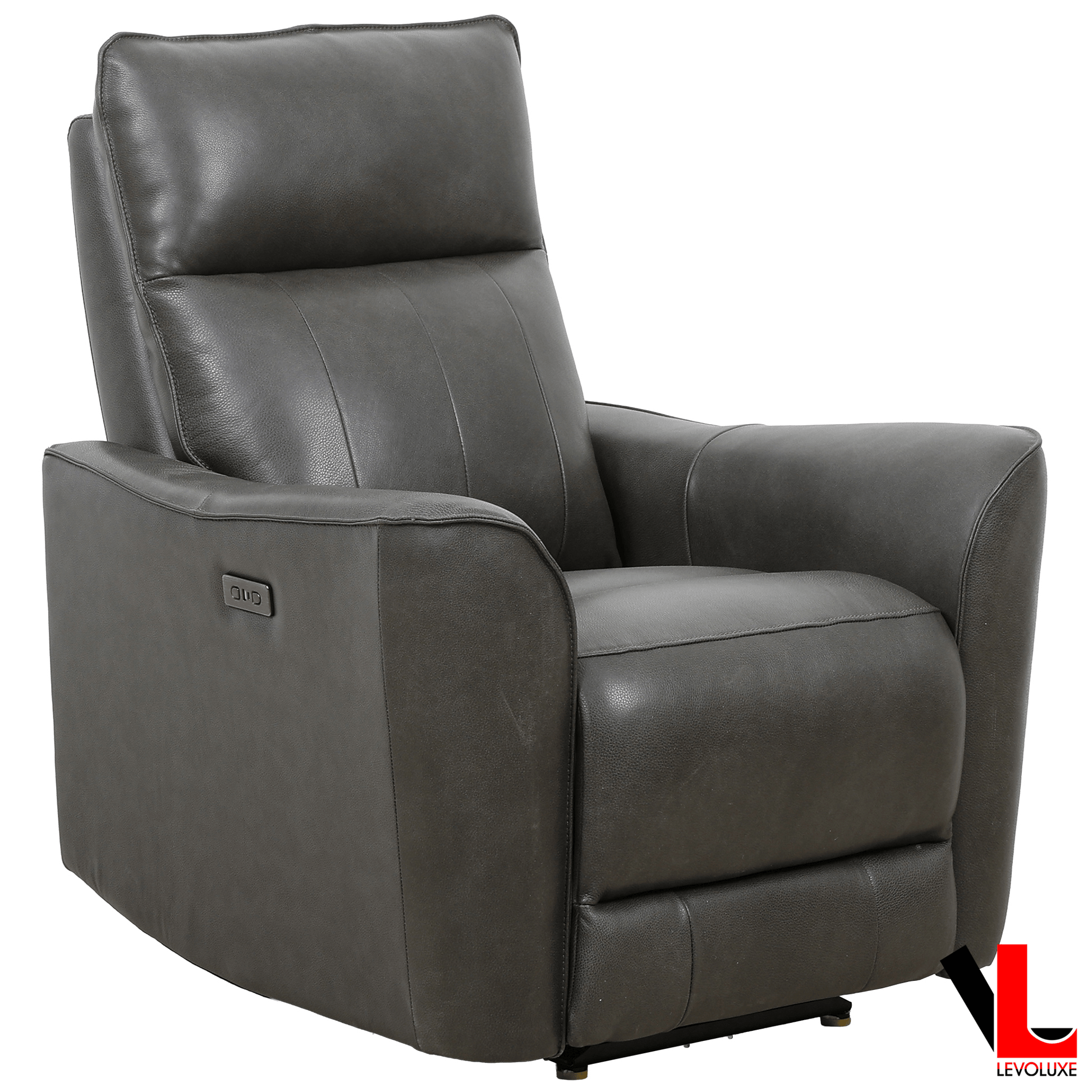 Levoluxe Chair Conrad 36" Zero Gravity Power Reclining Chair in Leather Match - Available in 2 Colours