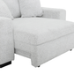 Levoluxe Chair Galveston 58.5" Power Sliding Chair in Chelsea Arctic