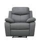 Levoluxe Chair Grey Aveon 38.5" Pillow Top Arm Reclining Chair in Leather Match - Available in 2 Colours