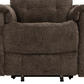 Levoluxe Chair Ladon 34" Power Lift Reclining Chair in Bayside Brown