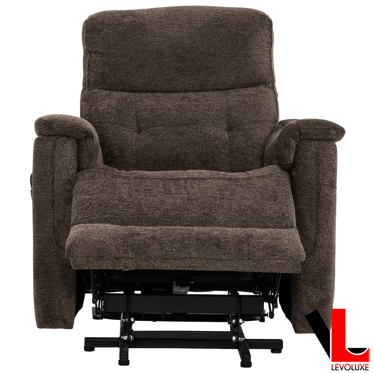 Levoluxe Chair Ladon 34" Power Lift Reclining Chair in Bayside Brown