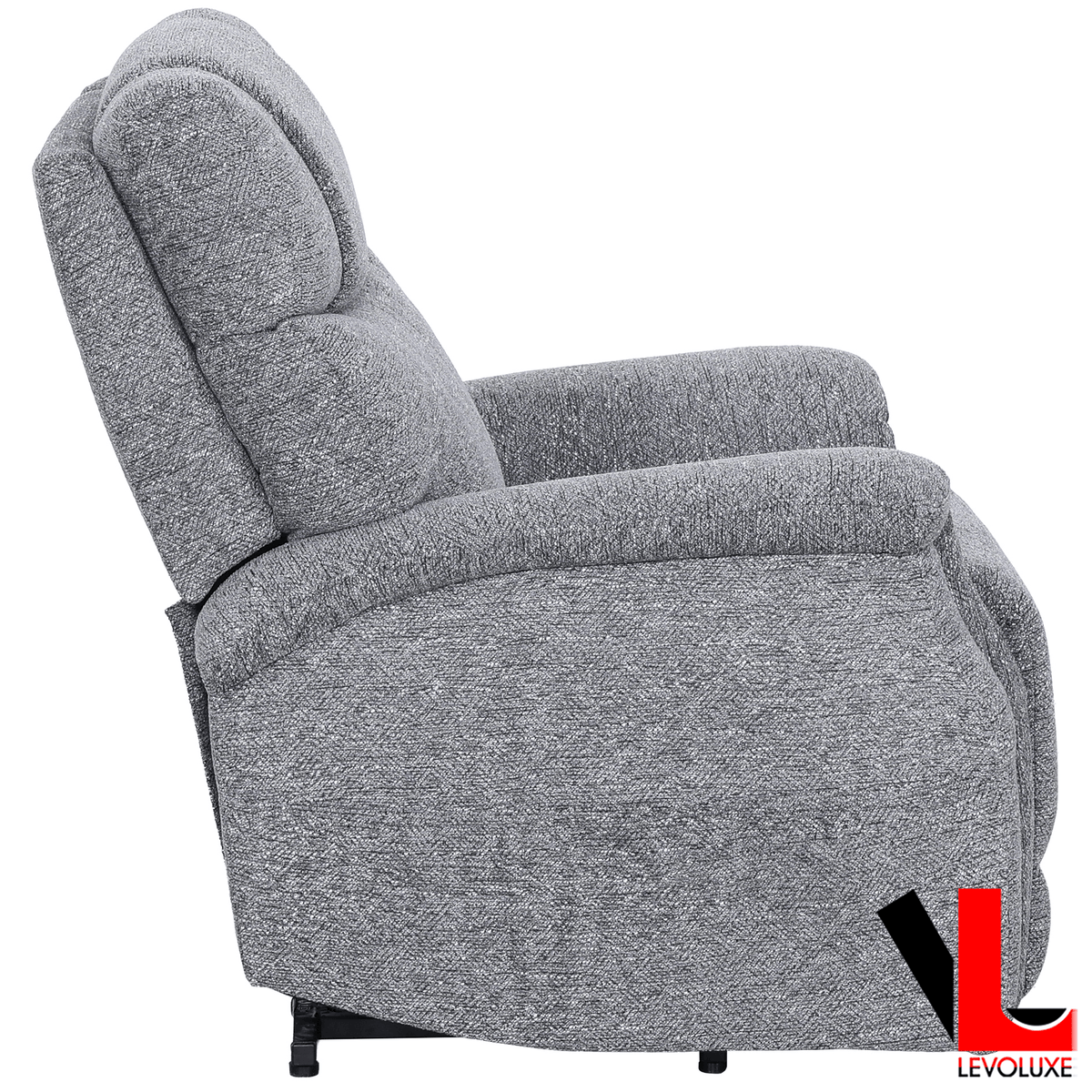 Levoluxe Chair Lifton 34" Power Lift Reclining Chair in Gramercy Smoke
