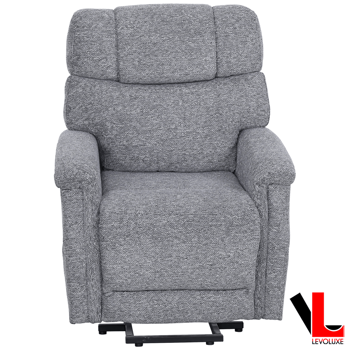 Levoluxe Chair Lifton 34" Power Lift Reclining Chair in Gramercy Smoke