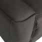 Levoluxe Chair Odessa 41.5" Power Reclining Chair with Power Headrest in Tex Grey Leather Match