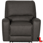 Levoluxe Chair Odessa 41.5" Power Reclining Chair with Power Headrest in Tex Grey Leather Match