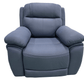 Levoluxe Chair Regent 40.5" Jaxxon Blue Power Reclining Chair with Power Headrest