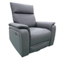 Levoluxe Chair Sereno 36" Jaxxon Smoke Power Swivel Glider Reclining Chair