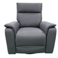 Levoluxe Chair Sereno 36" Jaxxon Smoke Power Swivel Glider Reclining Chair