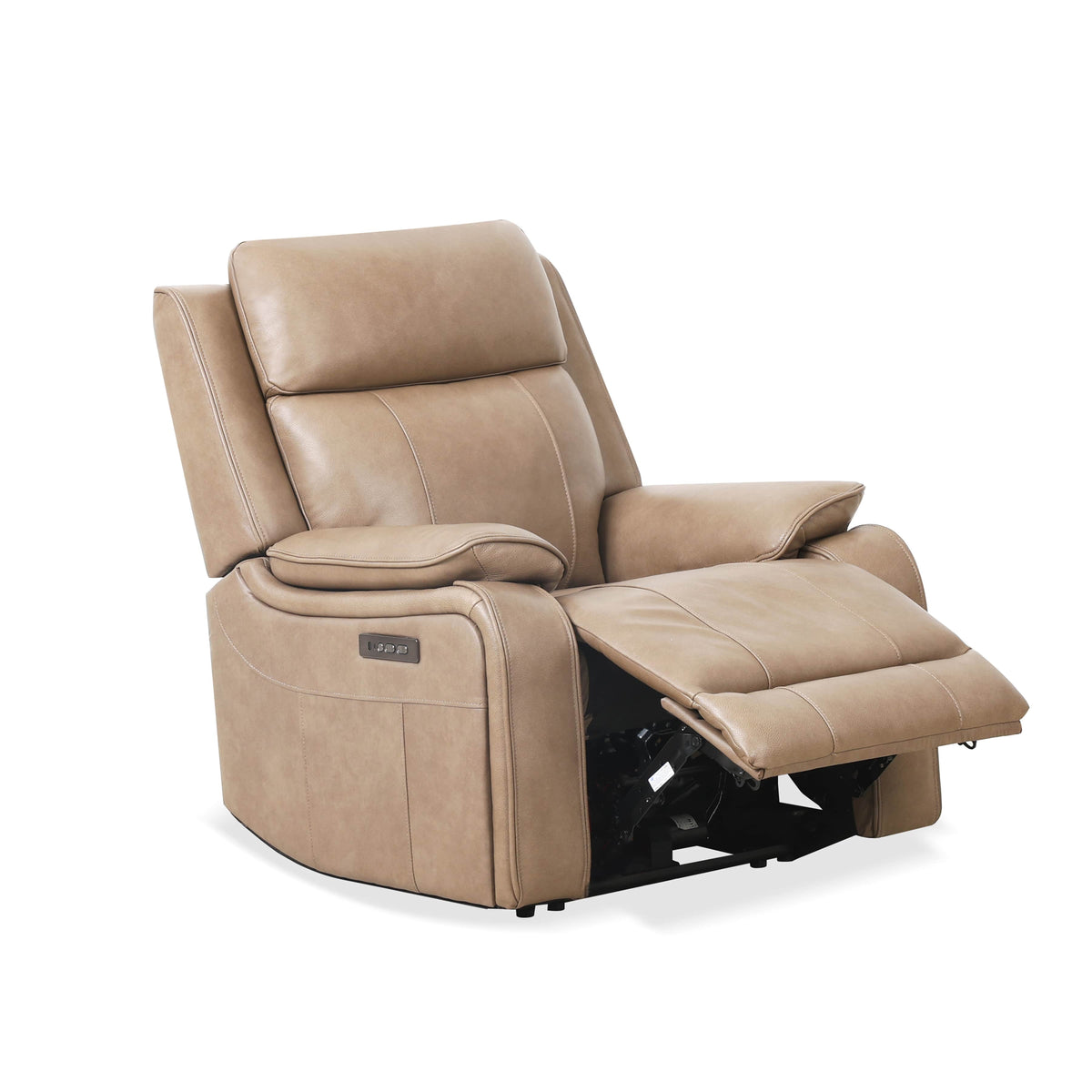 Levoluxe Brindle 36.5" Leather Match Power Reclining Chair, image 14