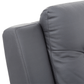 Levoluxe Loveseat Avante 66" Jaxxon Steel Power Reclining 2 Seater Loveseat