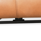 Levoluxe Loveseat Cavron 58" Power Reclining 2 Seater Loveseat with Power Headrests in Cognac Leather Match