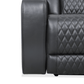 Levoluxe Colton 58" Leather Match Power Reclining 2 Seater Loveseat with Power Headrest, Cupholders and Storage, image 8