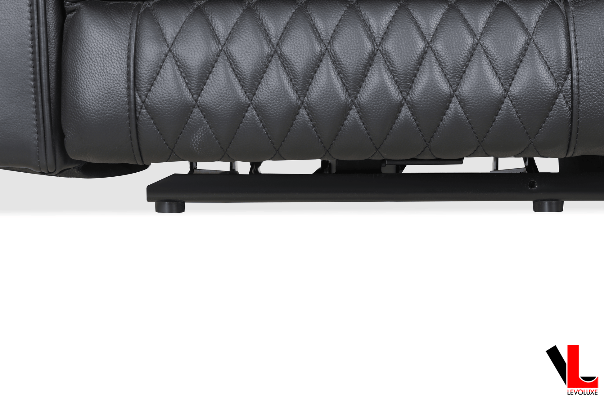 Levoluxe Colton 58" Leather Match Power Reclining 2 Seater Loveseat with Power Headrest, Cupholders and Storage, image 9