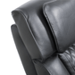 Levoluxe Colton 58" Leather Match Power Reclining 2 Seater Loveseat with Power Headrest, Cupholders and Storage, image 7