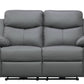 Levoluxe Aveon 62" Pillow Top Arm Reclining Loveseat in Leather Match, image 8