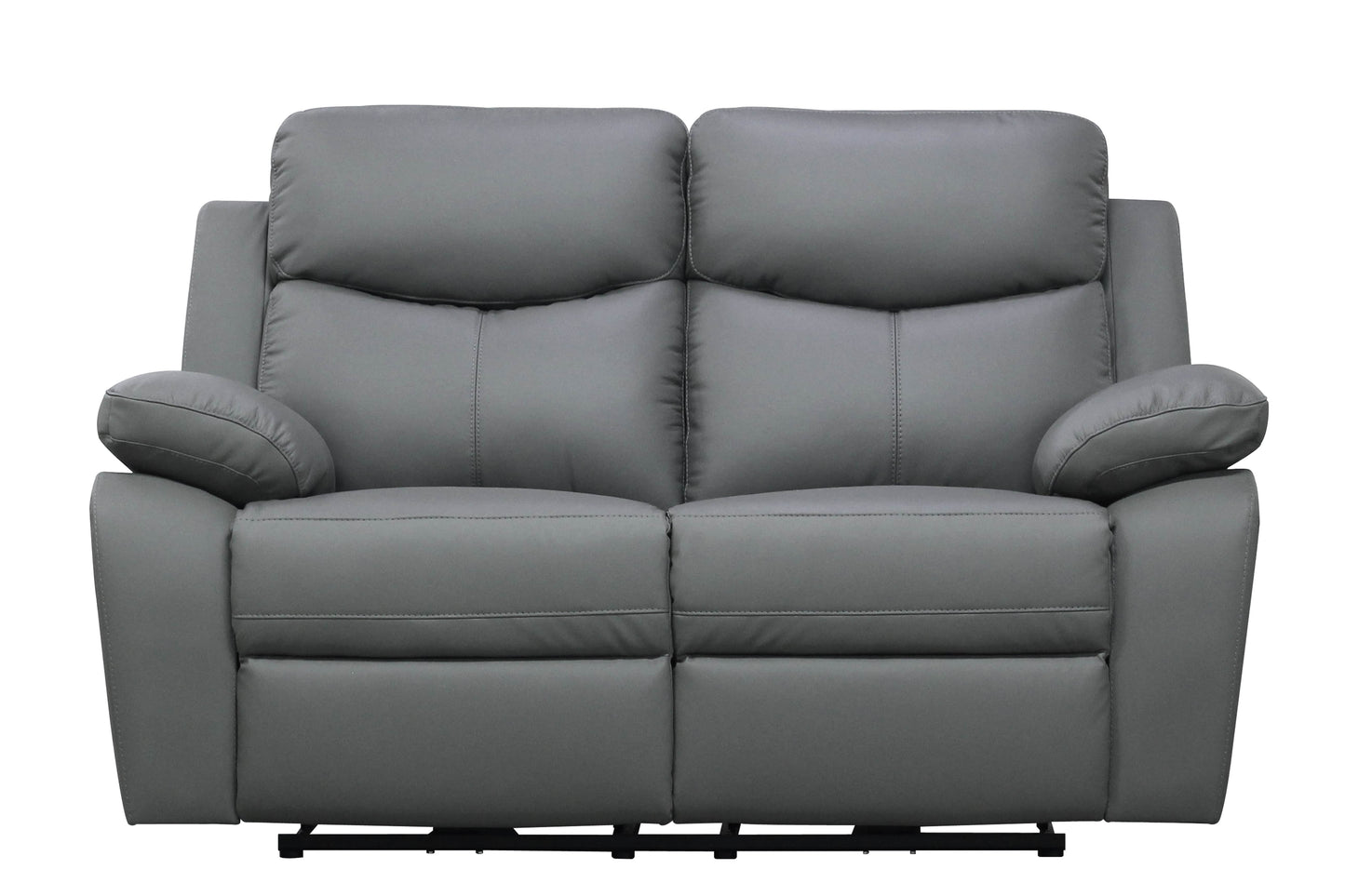 Levoluxe Aveon 62" Pillow Top Arm Reclining Loveseat in Leather Match, image 8