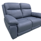 Levoluxe Loveseat Regent 62" Jaxxon Blue Power Reclining 2 Seater Loveseat with Power Headrests