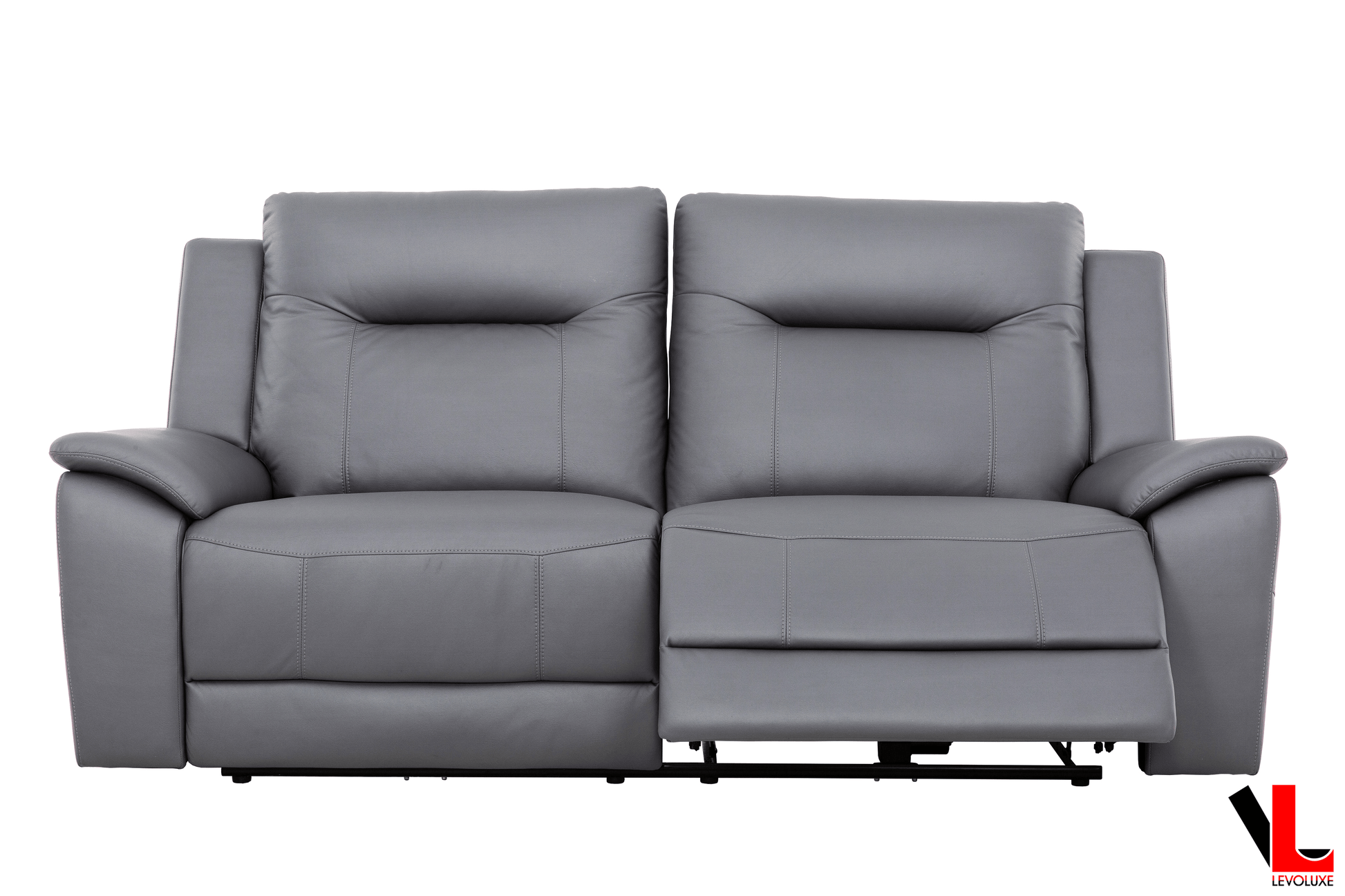 Levoluxe Sofa Avante 81" Jaxxon Steel Power Reclining 2 Seater Sofa