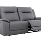 Levoluxe Sofa Avante 81" Jaxxon Steel Power Reclining 2 Seater Sofa