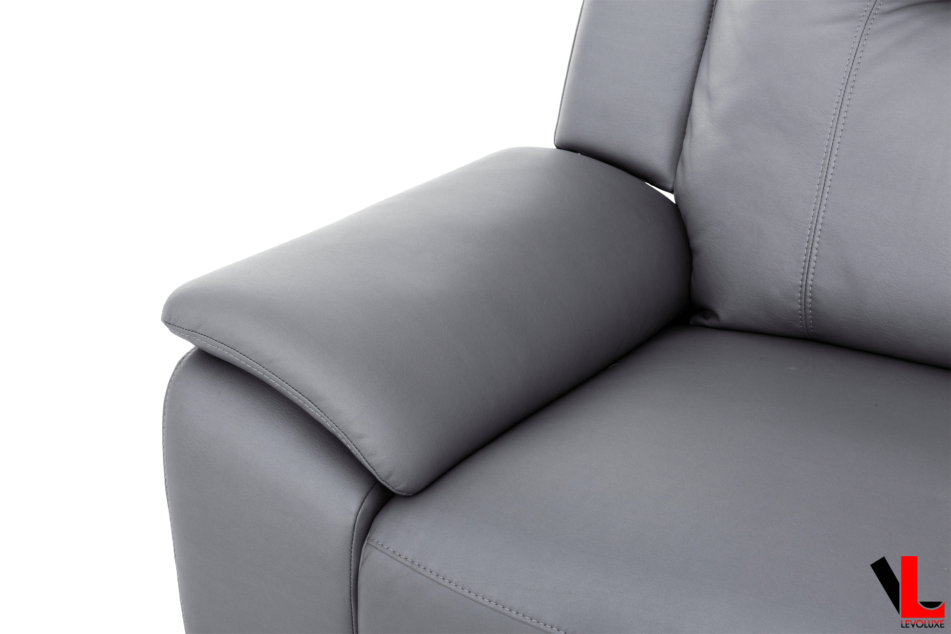 Levoluxe Sofa Avante 81" Jaxxon Steel Power Reclining 2 Seater Sofa