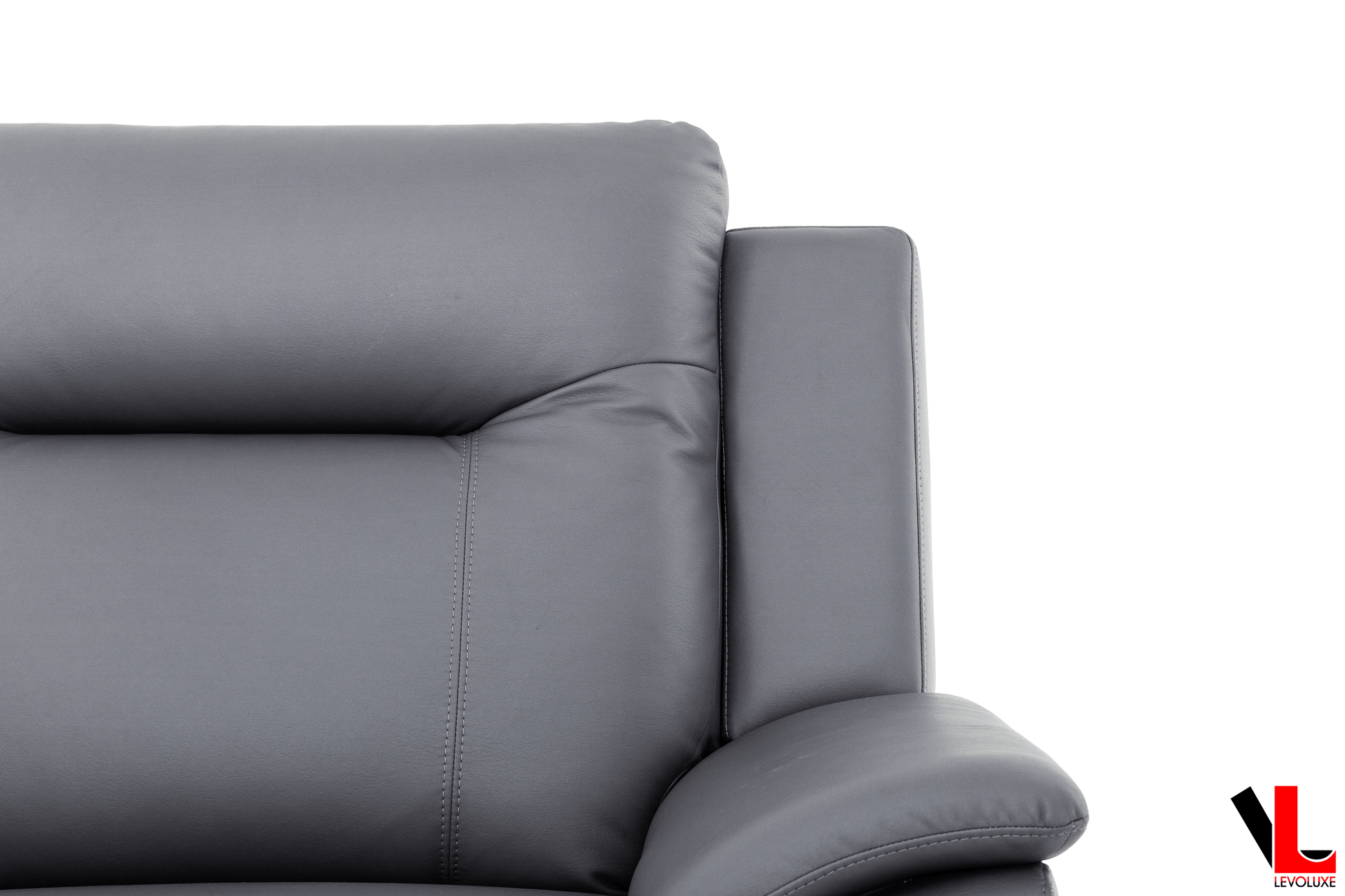 Levoluxe Sofa Avante 81" Jaxxon Steel Power Reclining 2 Seater Sofa