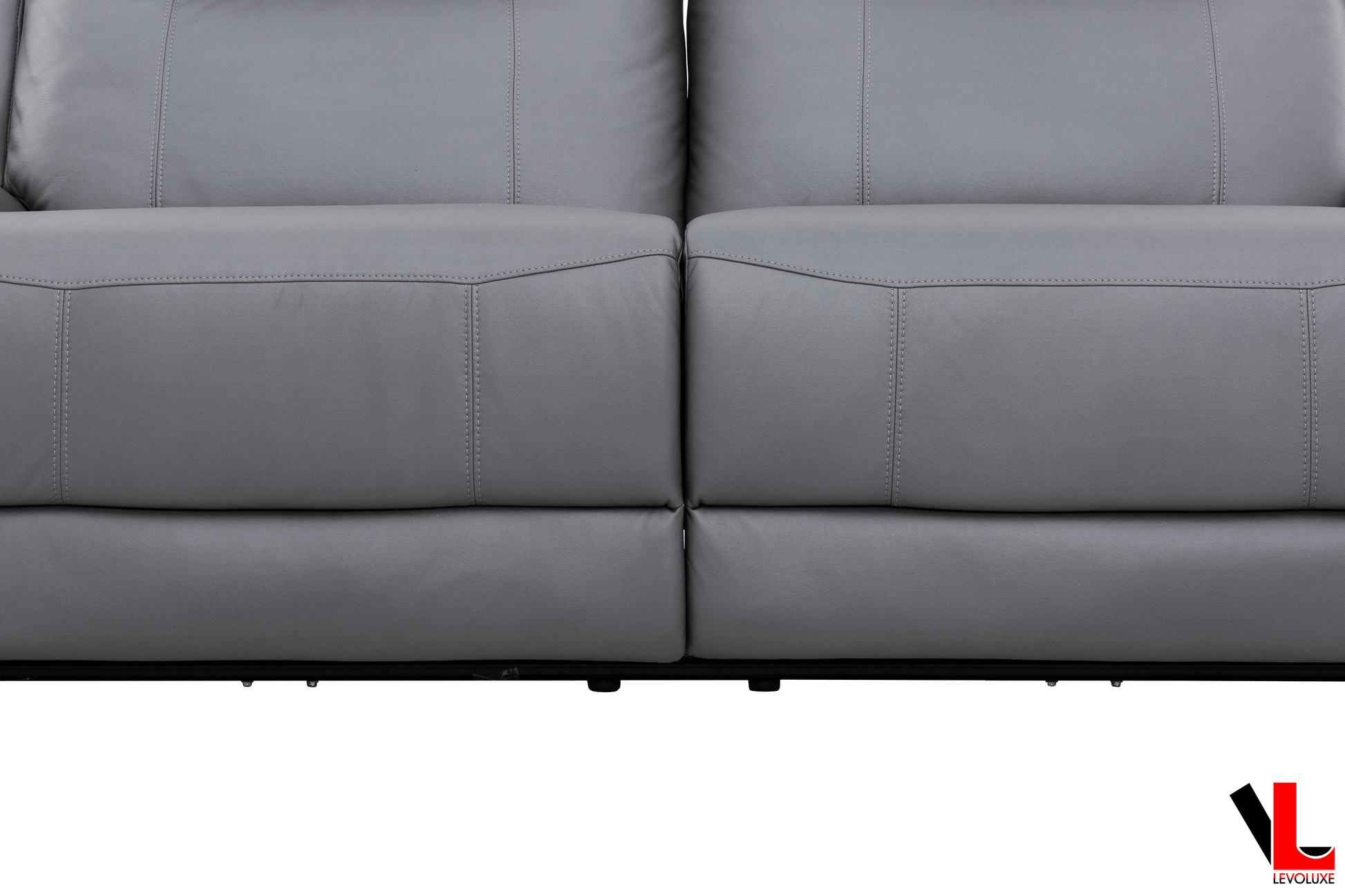 Levoluxe Sofa Avante 81" Jaxxon Steel Power Reclining 2 Seater Sofa
